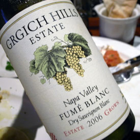 Grgich Hill Fume Blanc 2006