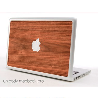 iamhuman's wooden laptop cover
