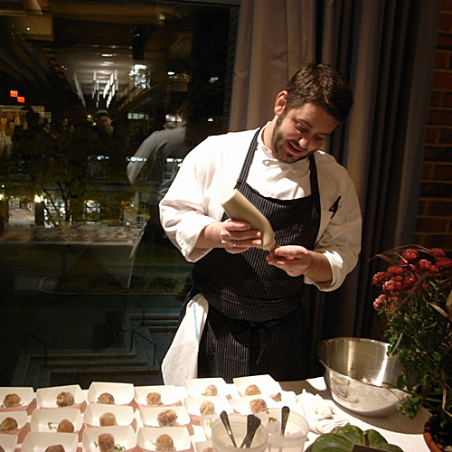 Will Gilson fills donuts with duck liver